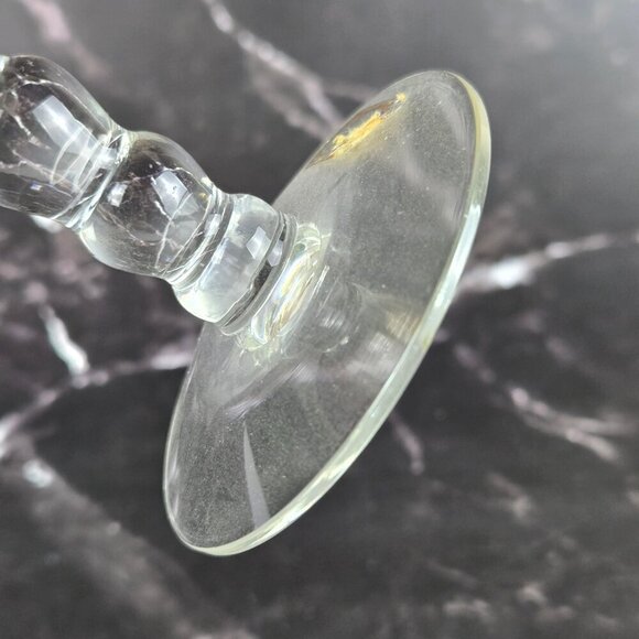 Vintage Ransgil Crystal Bud Vase Gold Gilt Rose on Front 1940's-1950's MCM - Picture 9 of 15